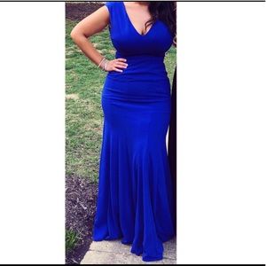 Royal Blue Formal Gown